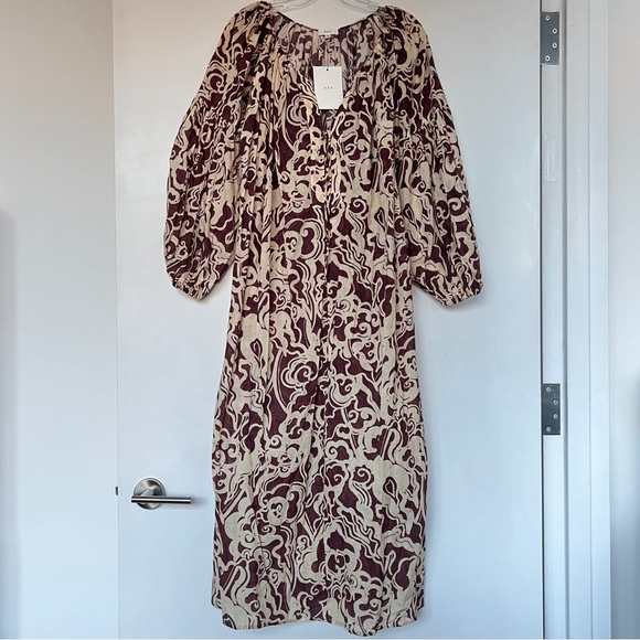 A.L.C. Dresses & Skirts - ALC Iris maxi abstract floral ornament print beach cover up midi dress